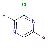 21943-16-8 2,5-dibromo-3-chloropyrazine chemical structure