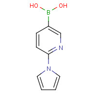 899436-83-0 (6-pyrrol-1-ylpyridin-3-yl)boronic acid chemical structure
