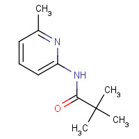 86847-79-2 2,2-dimethyl-N-(6-methylpyridin-2-yl)propanamide chemical structure