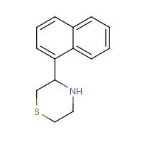 914349-66-9 3-naphthalen-1-ylthiomorpholine chemical structure