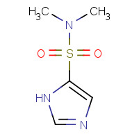 58768-16-4 N,N-dimethyl-1H-imidazole-5-sulfonamide chemical structure
