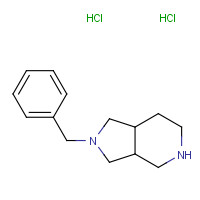 1187927-49-6 2-benzyl-1,3,3a,4,5,6,7,7a-octahydropyrrolo[3,4-c]pyridine;dihydrochloride chemical structure