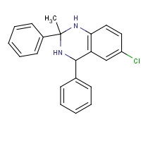 84571-54-0 6-chloro-2-methyl-2,4-diphenyl-3,4-dihydro-1H-quinazoline chemical structure