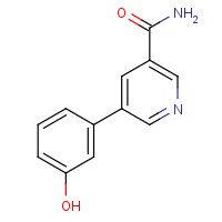 864685-40-5 5-(3-hydroxyphenyl)pyridine-3-carboxamide chemical structure
