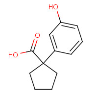 92847-83-1 1-(3-hydroxyphenyl)cyclopentane-1-carboxylic acid chemical structure