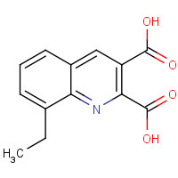 948291-43-8 8-ethylquinoline-2,3-dicarboxylic acid chemical structure