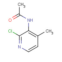 76006-00-3 N-(2-chloro-4-methylpyridin-3-yl)acetamide chemical structure