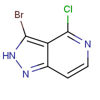 1246349-99-4 3-bromo-4-chloro-2H-pyrazolo[4,3-c]pyridine chemical structure