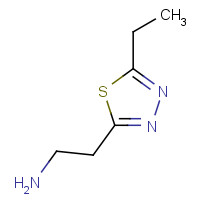 1228994-63-5 2-(5-ethyl-1,3,4-thiadiazol-2-yl)ethanamine chemical structure