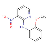 14317-11-4 N-(2-methoxyphenyl)-3-nitropyridin-2-amine chemical structure