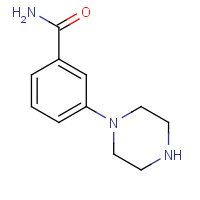 127201-39-2 3-piperazin-1-ylbenzamide chemical structure