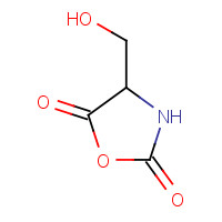 16874-72-9 4-(hydroxymethyl)-1,3-oxazolidine-2,5-dione chemical structure