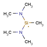 22705-33-5 bis(dimethylamino)-methylsilicon chemical structure