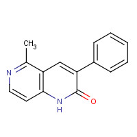1238324-07-6 5-methyl-3-phenyl-1H-1,6-naphthyridin-2-one chemical structure
