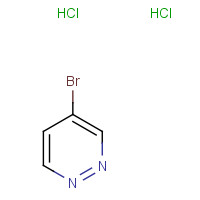 1159825-37-2 4-bromopyridazine;dihydrochloride chemical structure