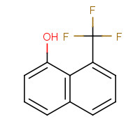 33533-47-0 8-(trifluoromethyl)naphthalen-1-ol chemical structure