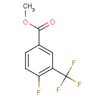 176694-36-3 methyl 4-fluoro-3-(trifluoromethyl)benzoate chemical structure