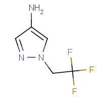 919278-39-0 1-(2,2,2-trifluoroethyl)pyrazol-4-amine chemical structure