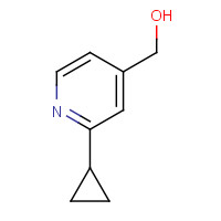 1400764-61-5 (2-cyclopropylpyridin-4-yl)methanol chemical structure