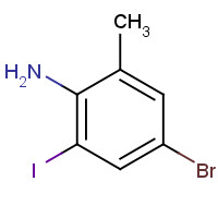 922170-67-0 4-bromo-2-iodo-6-methylaniline chemical structure