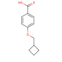 877213-09-7 4-(cyclobutylmethoxy)benzoic acid chemical structure