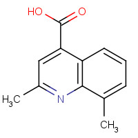 609822-00-6 2,8-dimethylquinoline-4-carboxylic acid chemical structure