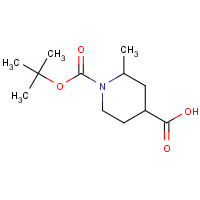 193085-98-2 2-methyl-1-[(2-methylpropan-2-yl)oxycarbonyl]piperidine-4-carboxylic acid chemical structure
