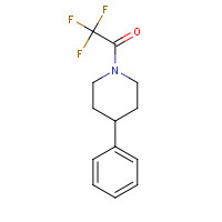 157133-89-6 2,2,2-trifluoro-1-(4-phenylpiperidin-1-yl)ethanone chemical structure