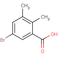 5613-27-4 5-bromo-2,3-dimethylbenzoic acid chemical structure