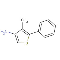 942941-80-2 4-methyl-5-phenylthiophen-3-amine chemical structure