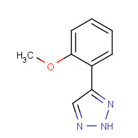 369363-77-9 4-(2-methoxyphenyl)-2H-triazole chemical structure
