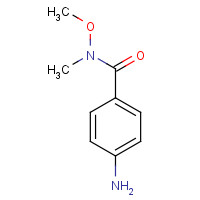 186252-52-8 4-amino-N-methoxy-N-methylbenzamide chemical structure
