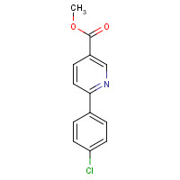 149467-80-1 methyl 6-(4-chlorophenyl)pyridine-3-carboxylate chemical structure