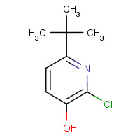 1196074-30-2 6-tert-butyl-2-chloropyridin-3-ol chemical structure