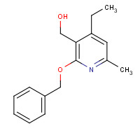 1616288-84-6 (4-ethyl-6-methyl-2-phenylmethoxypyridin-3-yl)methanol chemical structure
