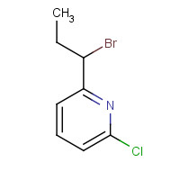 1352072-61-7 2-(1-bromopropyl)-6-chloropyridine chemical structure