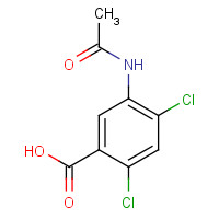 50602-49-8 5-acetamido-2,4-dichlorobenzoic acid chemical structure