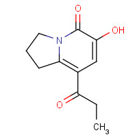 939411-20-8 6-hydroxy-8-propanoyl-2,3-dihydro-1H-indolizin-5-one chemical structure