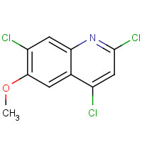 1265883-06-4 2,4,7-trichloro-6-methoxyquinoline chemical structure