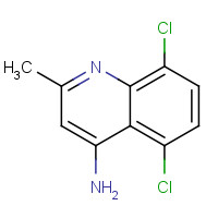 917562-04-0 5,8-dichloro-2-methylquinolin-4-amine chemical structure