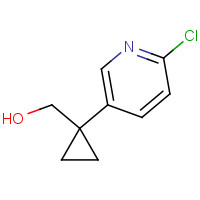 858036-16-5 [1-(6-chloropyridin-3-yl)cyclopropyl]methanol chemical structure