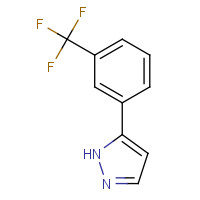 149739-48-0 5-[3-(trifluoromethyl)phenyl]-1H-pyrazole chemical structure