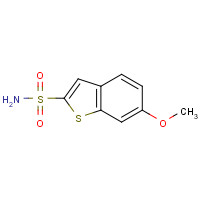 96803-87-1 6-methoxy-1-benzothiophene-2-sulfonamide chemical structure