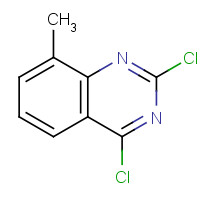 39576-83-5 2,4-dichloro-8-methylquinazoline chemical structure