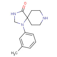 1023-86-5 1-(3-methylphenyl)-1,3,8-triazaspiro[4.5]decan-4-one chemical structure
