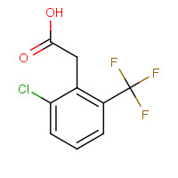 886500-31-8 2-[2-chloro-6-(trifluoromethyl)phenyl]acetic acid chemical structure