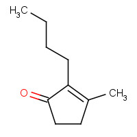 14211-72-4 2-butyl-3-methylcyclopent-2-en-1-one chemical structure