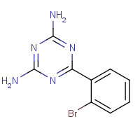30530-48-4 6-(2-bromophenyl)-1,3,5-triazine-2,4-diamine chemical structure