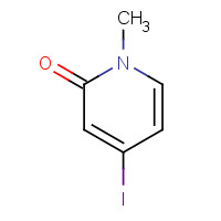 889865-47-8 4-iodo-1-methylpyridin-2-one chemical structure