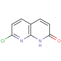 15944-34-0 7-chloro-1H-1,8-naphthyridin-2-one chemical structure